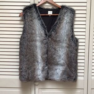 Ellison faux fur vest